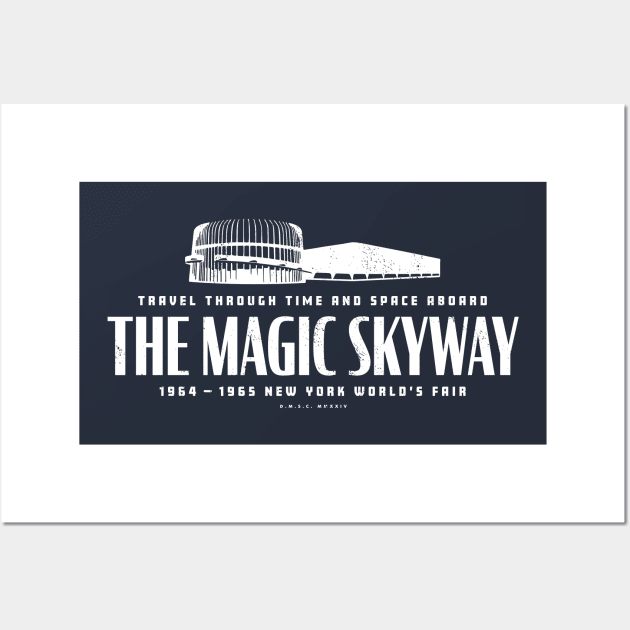 1964 1965 New York World's Fair Magic Skyway Wall Art by DMSC